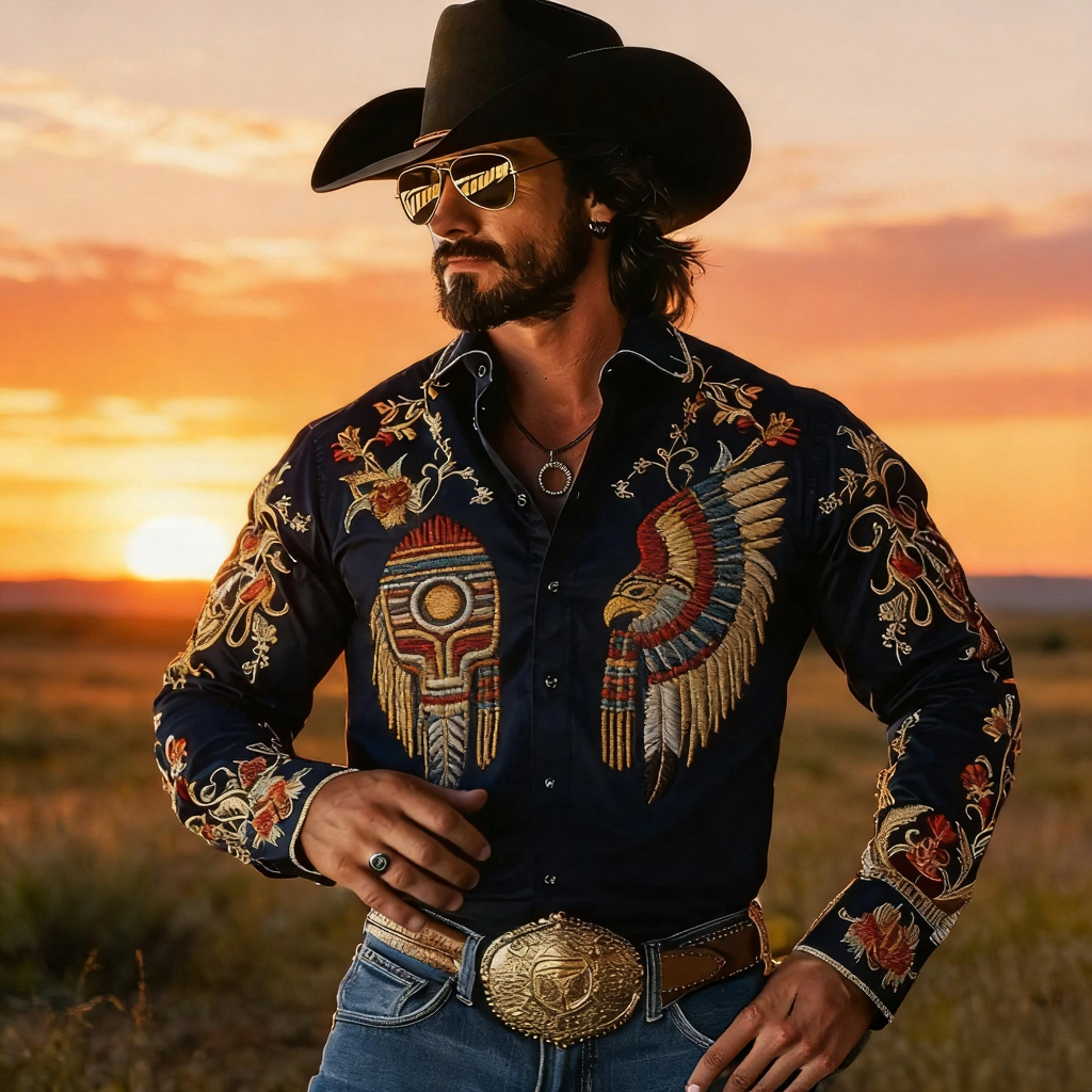 Western Styles Shirt High quality Exclusive design