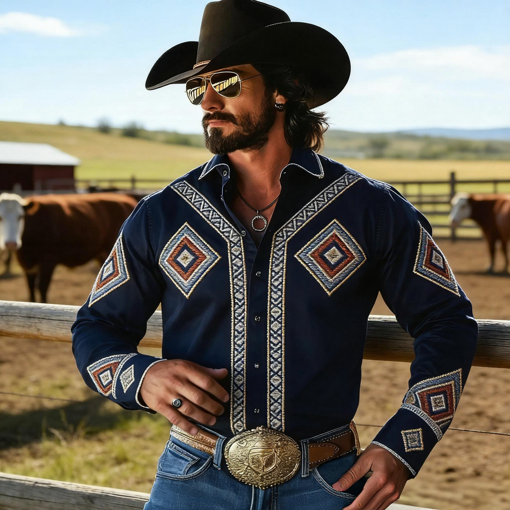 Western Styles Shirt High quality Exclusive design