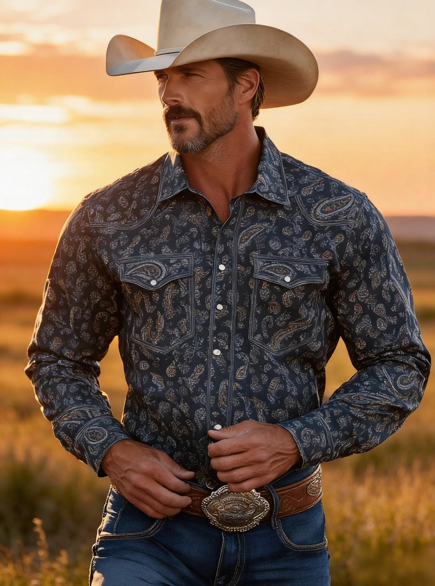 Western Styles Shirt High quality Exclusive design