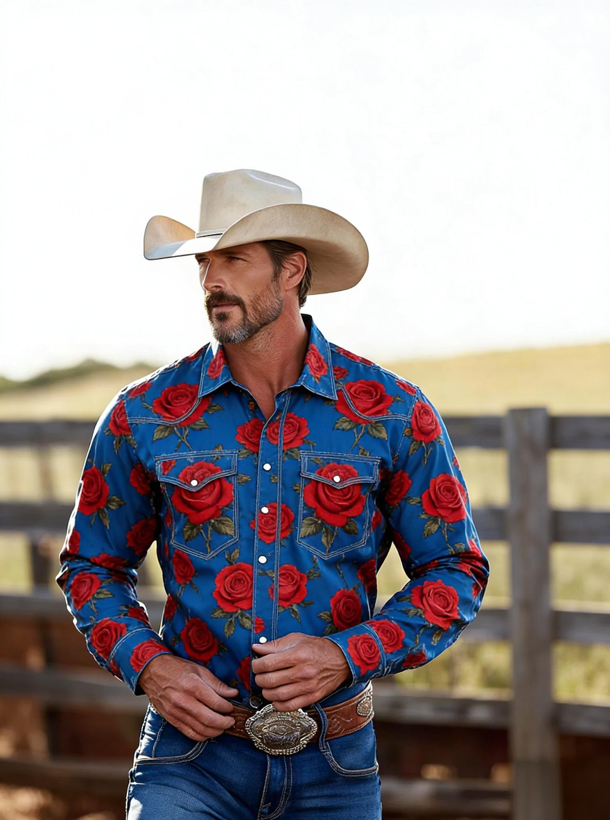 Western Styles Shirt High quality Exclusive design