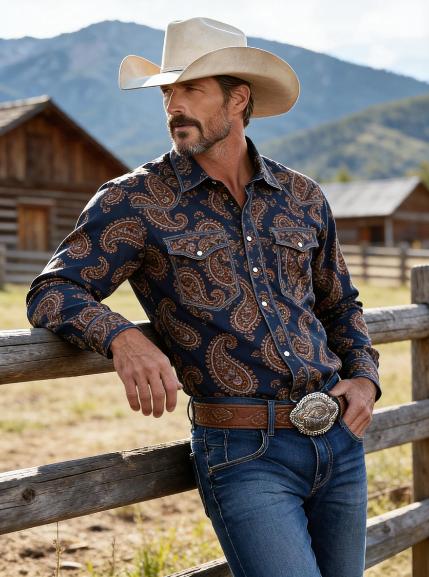 Western Styles Shirt High quality Exclusive design