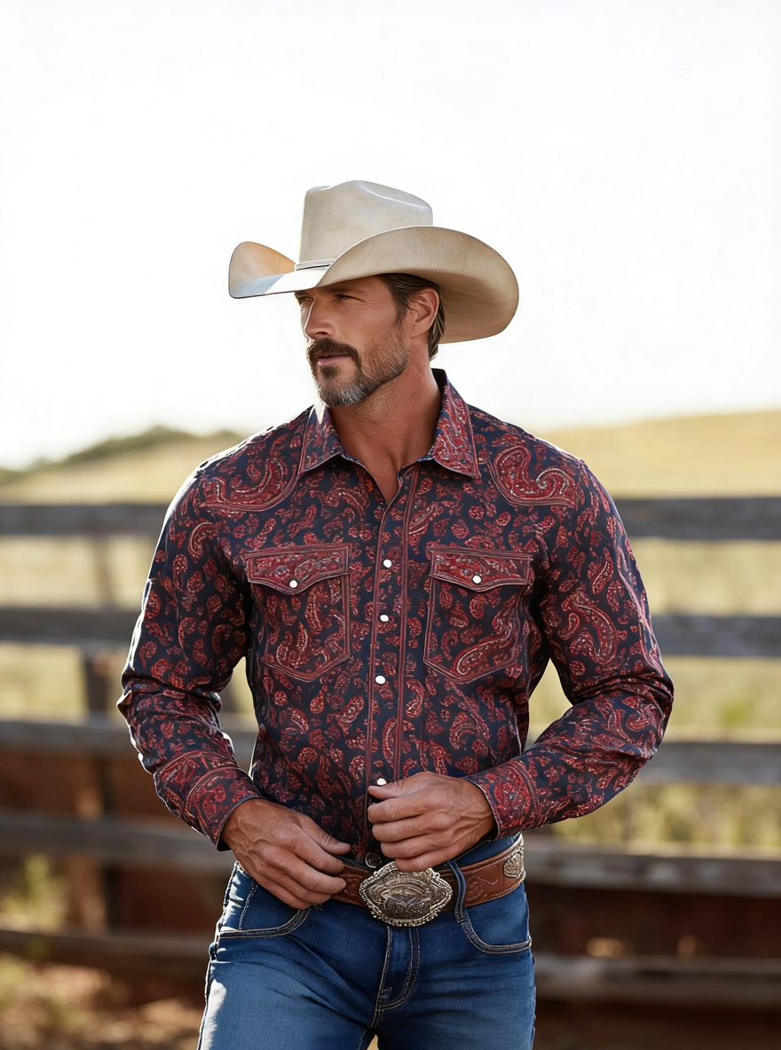 Western Styles Shirt High quality Exclusive design