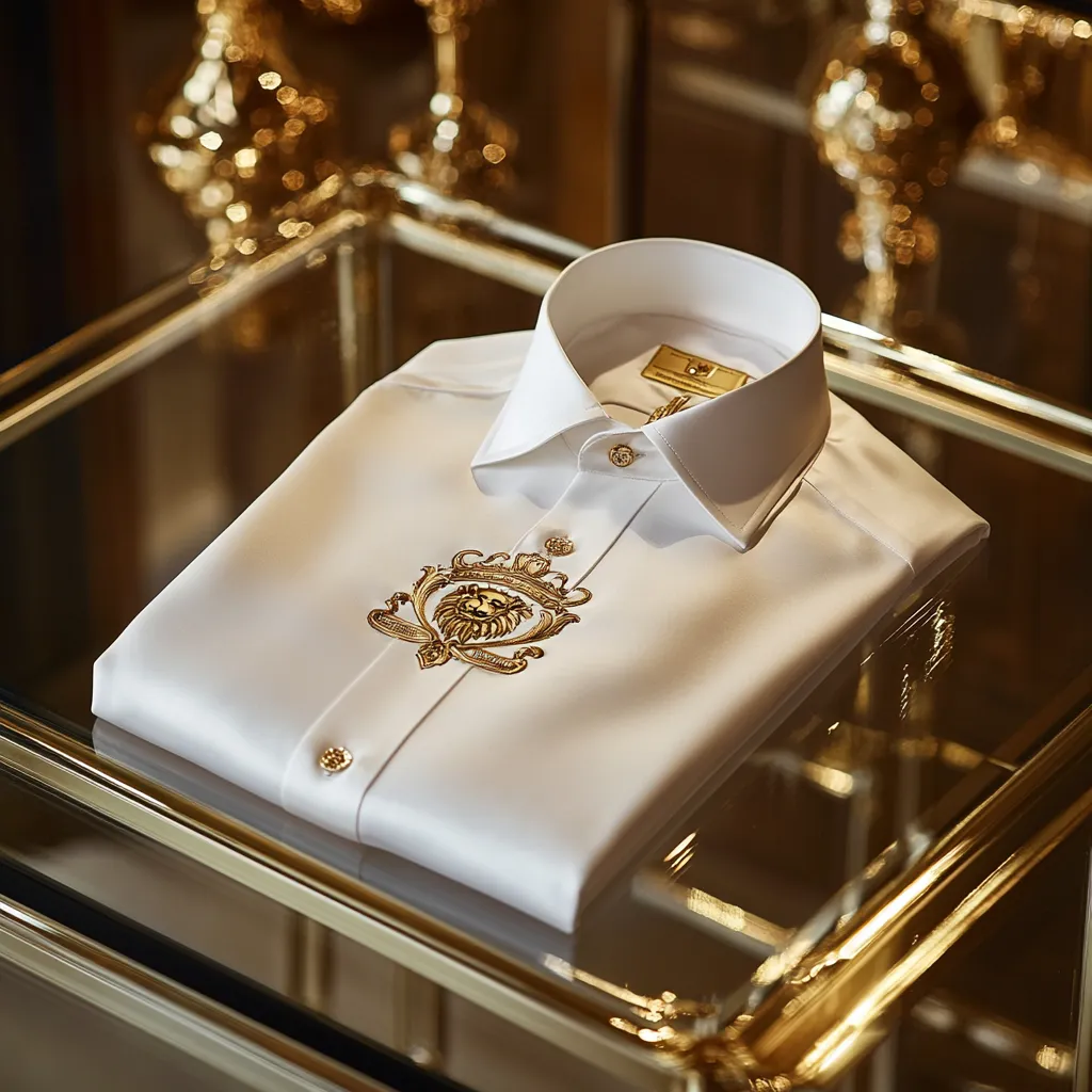 Royal Insignia Business Vip luxury men's fashion suit shirt