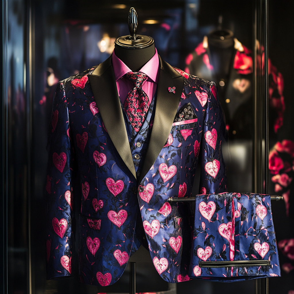 Luxury Suit Valentine's Day💌 Jacket Limited sale Fashion Men's High quality