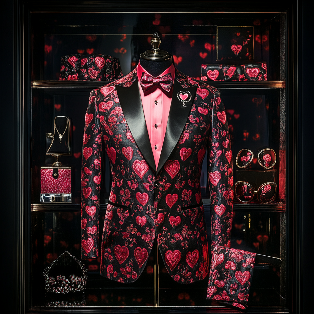 Luxury Suit Valentine's Day💌 Jacket Limited sale Fashion Men's High quality