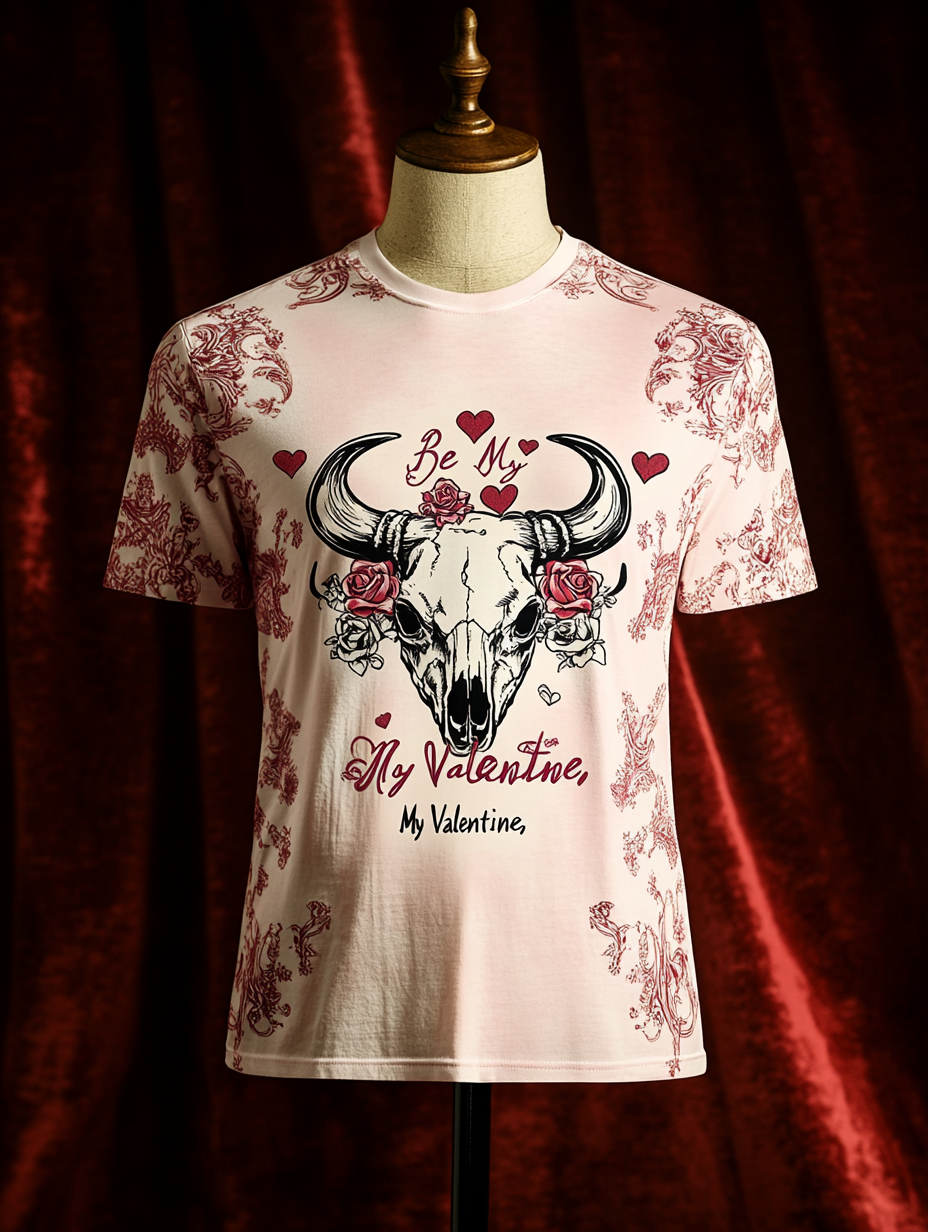Valentine's Day💌 T-Shirt Men's Fashion high quality 