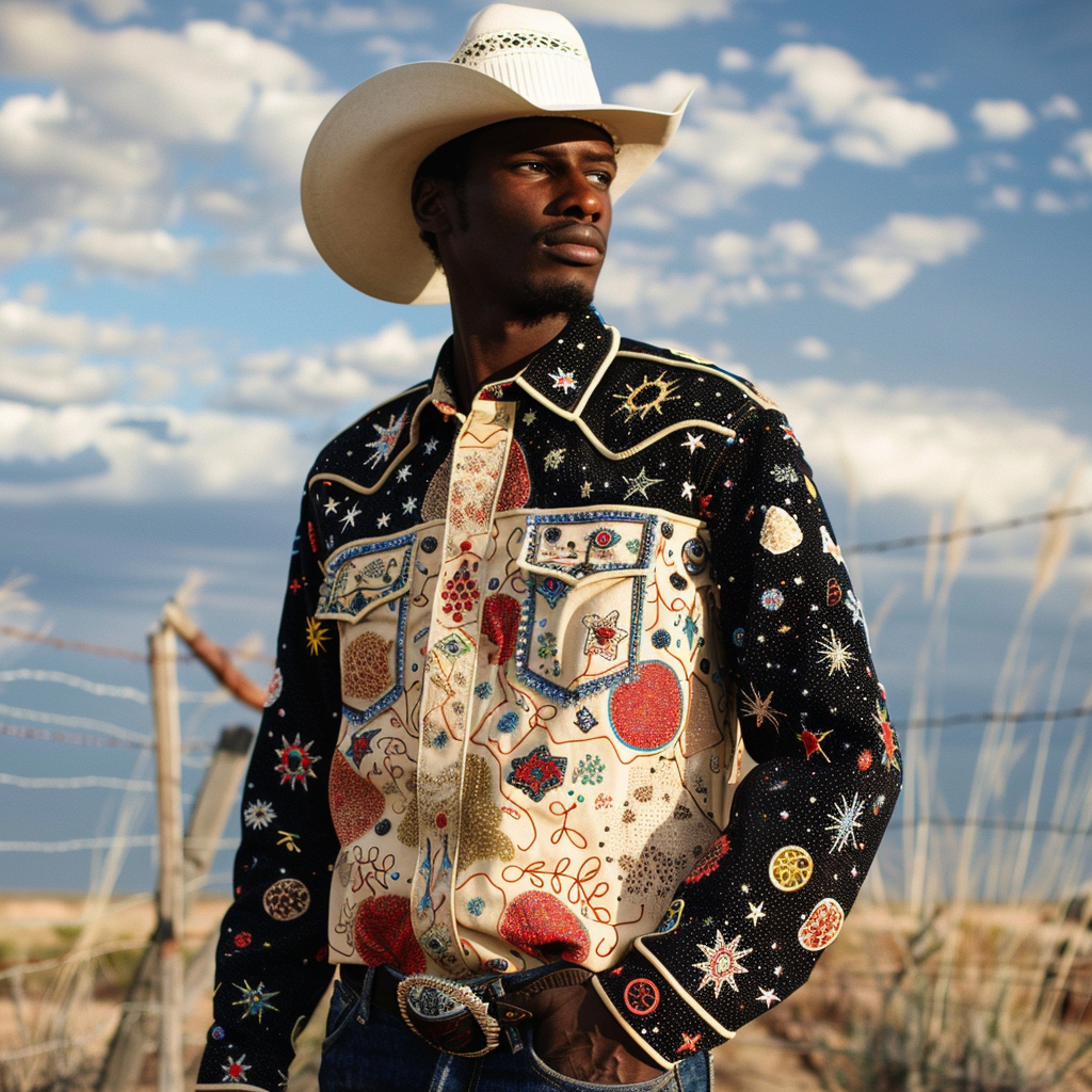 Western Exclusive designer Styles planet 100%OFF Cotton High Elasticity Long Sleeve Shirt