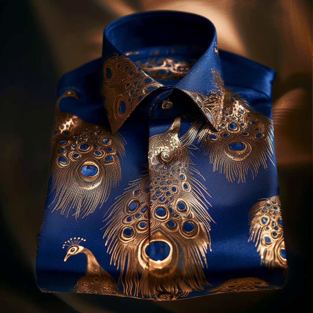 Luxury VIP men's fashion high quality Suits shirt