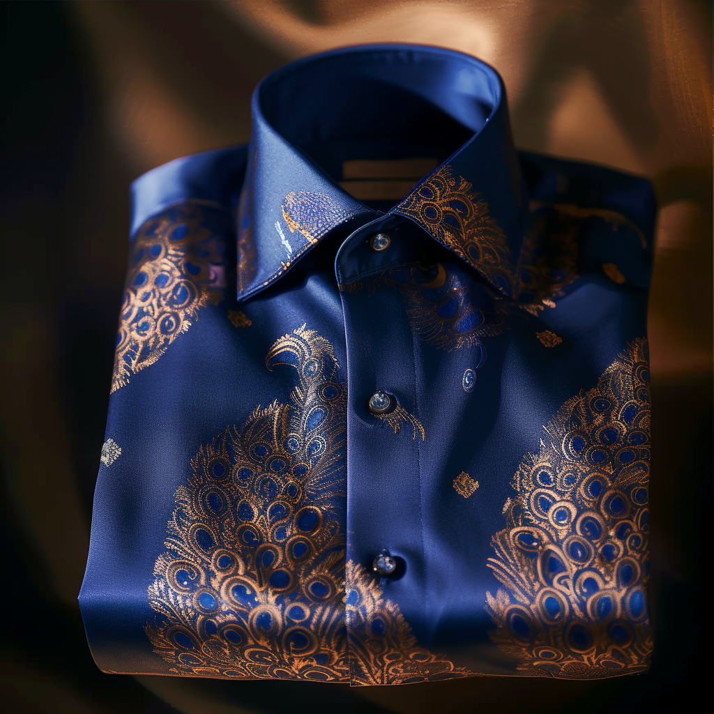 Luxury VIP men's fashion high quality Suits shirt