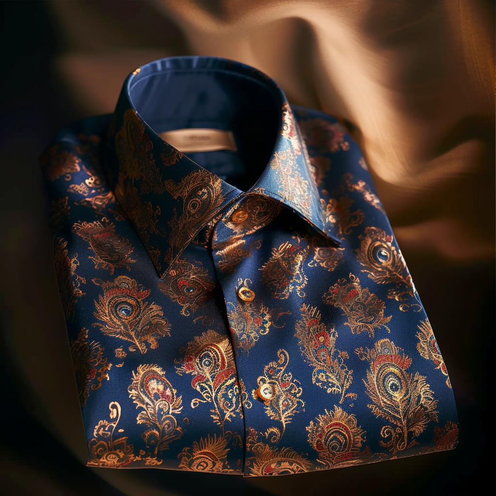 Luxury VIP men's fashion high quality Suits shirt