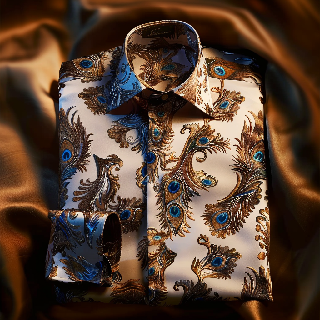 Luxury VIP men's fashion high quality Suits shirt