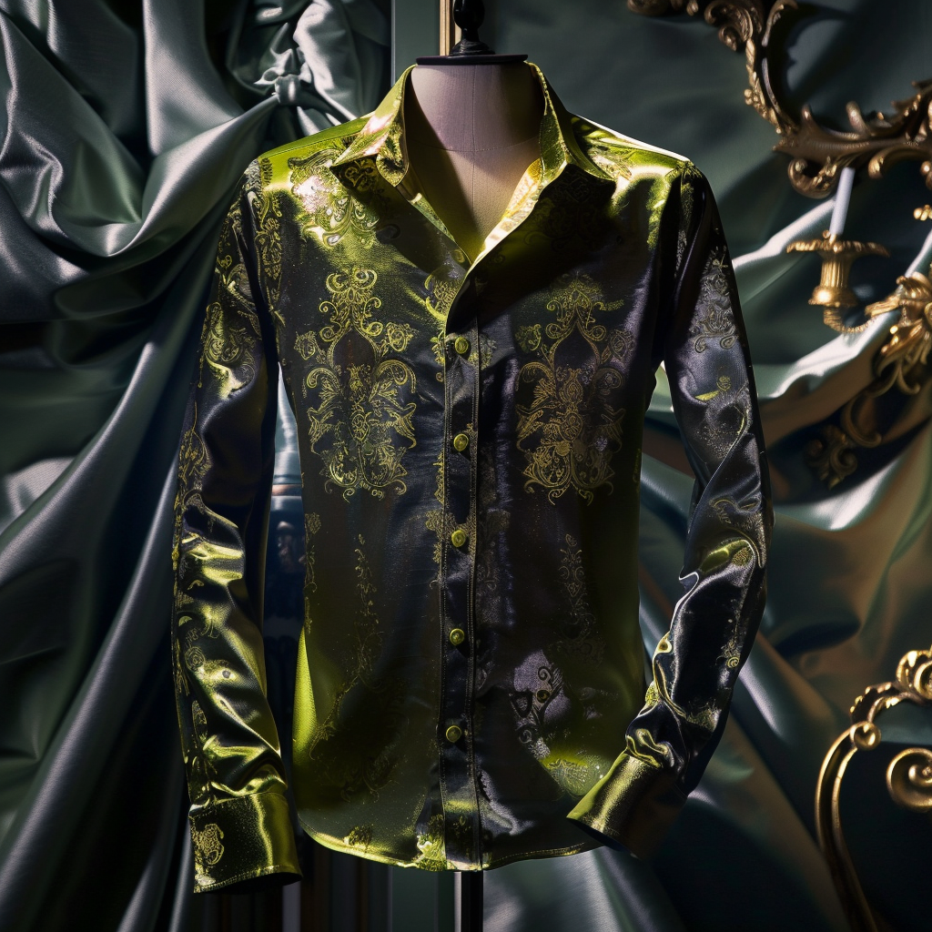 Luxury men's fashion high quality 100%OFF long sleeve shirt