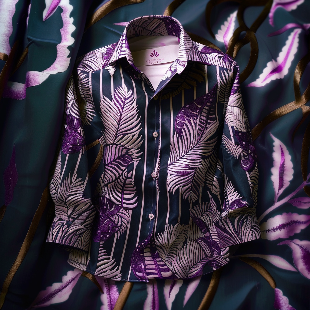 Luxury men's fashion high quality 100%OFF long sleeve shirt