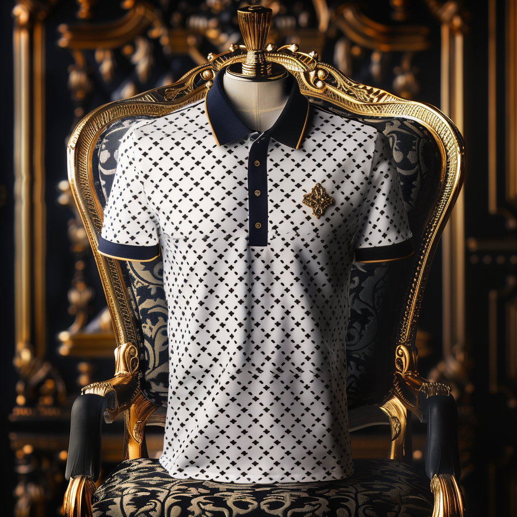 Business Casual Luxury Men's Fashion 100%OFF Cotton High-grade Exquisite Polo Shirt