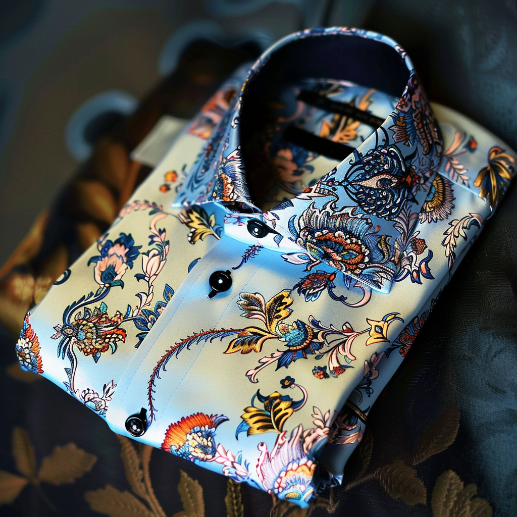 Luxury VIP men's fashion high quality Suits shirt