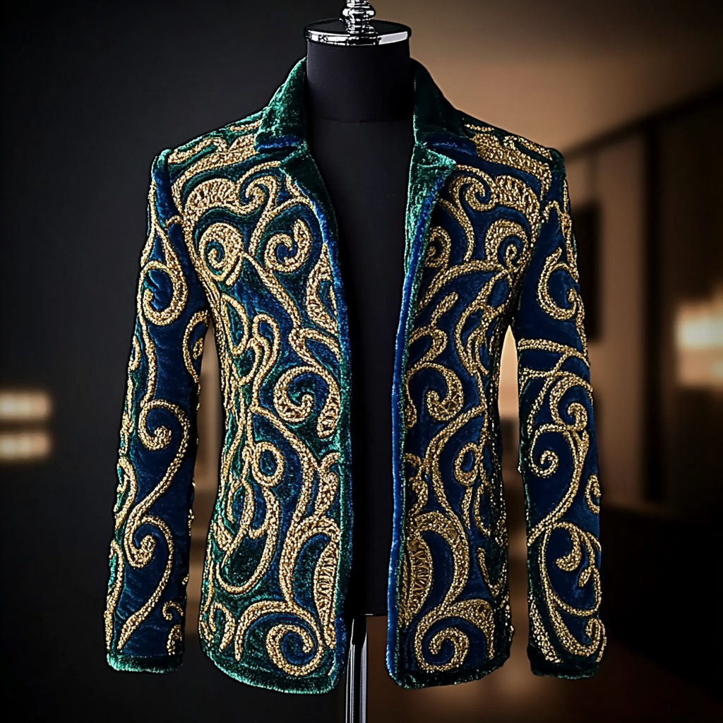 Luxury Lapel Jacket Limited sale Fashion Men's High quality High discount