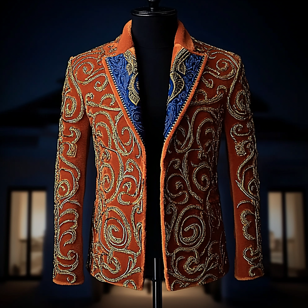 Luxury Lapel Jacket Limited sale Fashion Men's High quality High discount