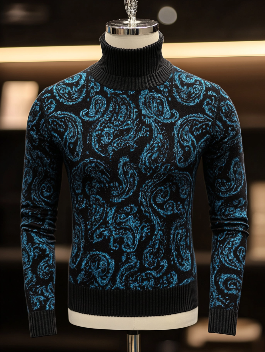 Luxury Warm Sweater Exclusive design Men‘s Fashion Brand sweatshirt 