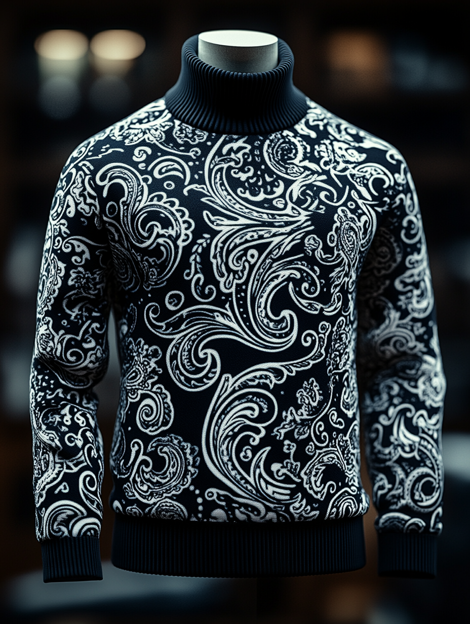 Luxury Warm Sweater Exclusive design Men‘s Fashion Brand sweatshirt 