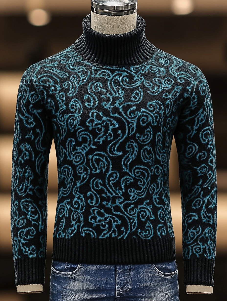 Luxury Warm Sweater Exclusive design Men‘s Fashion Brand sweatshirt 