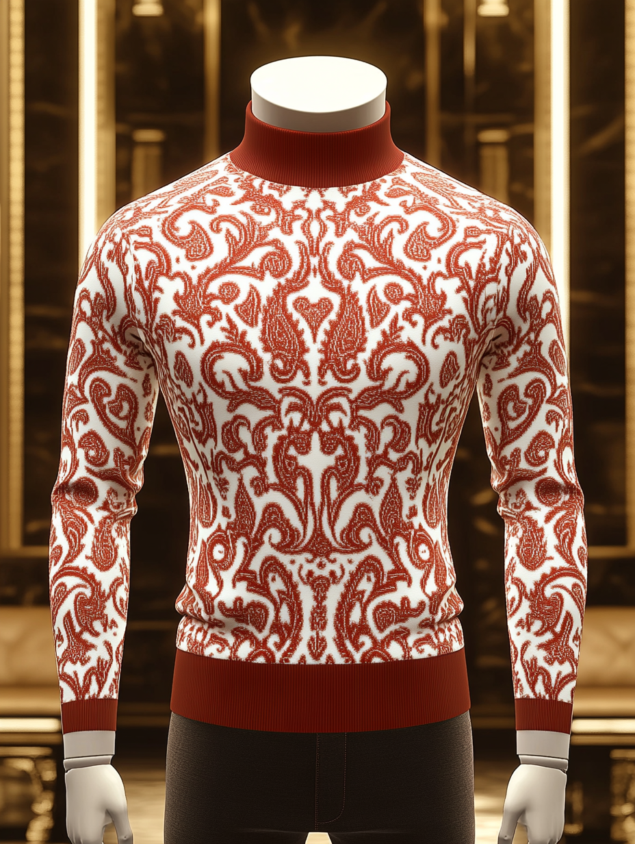 Luxury Warm Sweater Exclusive design Men‘s Fashion Brand sweatshirt 