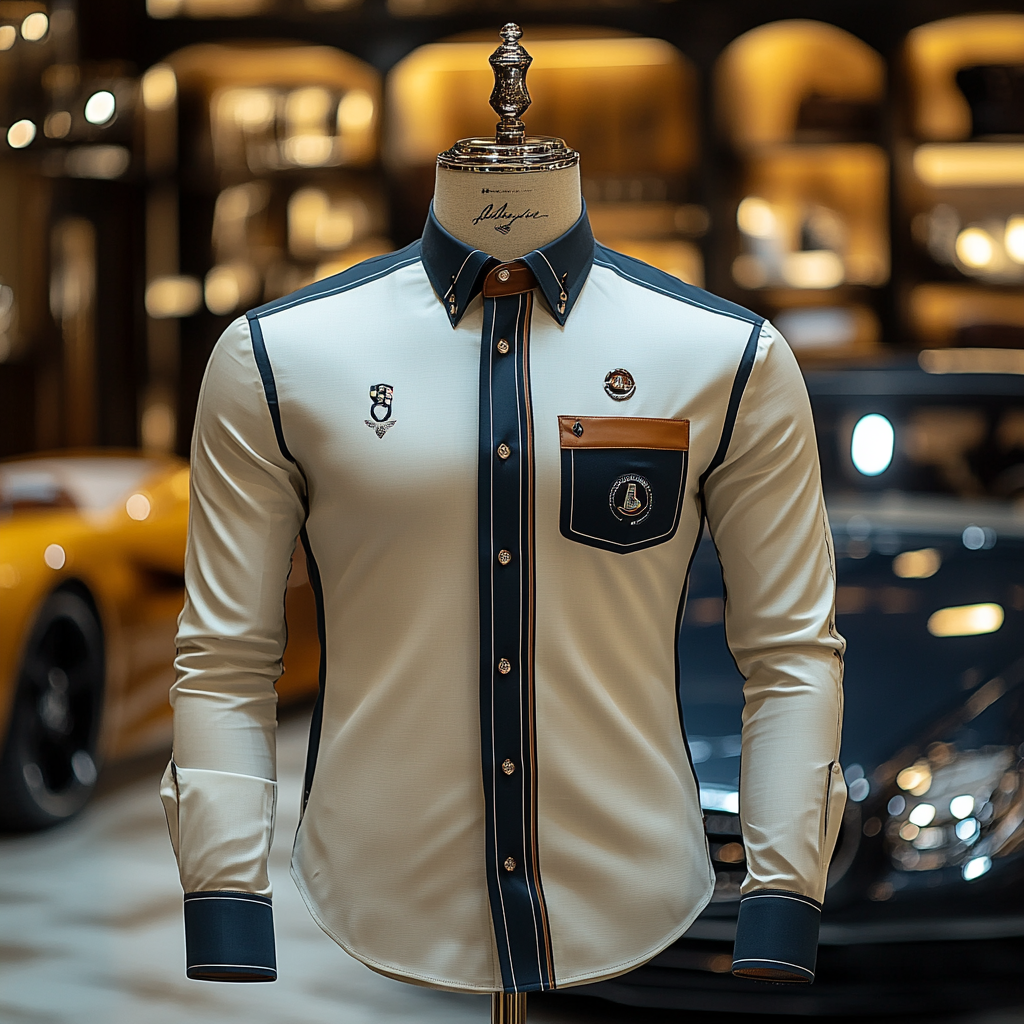 Vip business classic luxury high quality versatile men's fashion suit long-sleeved shirt