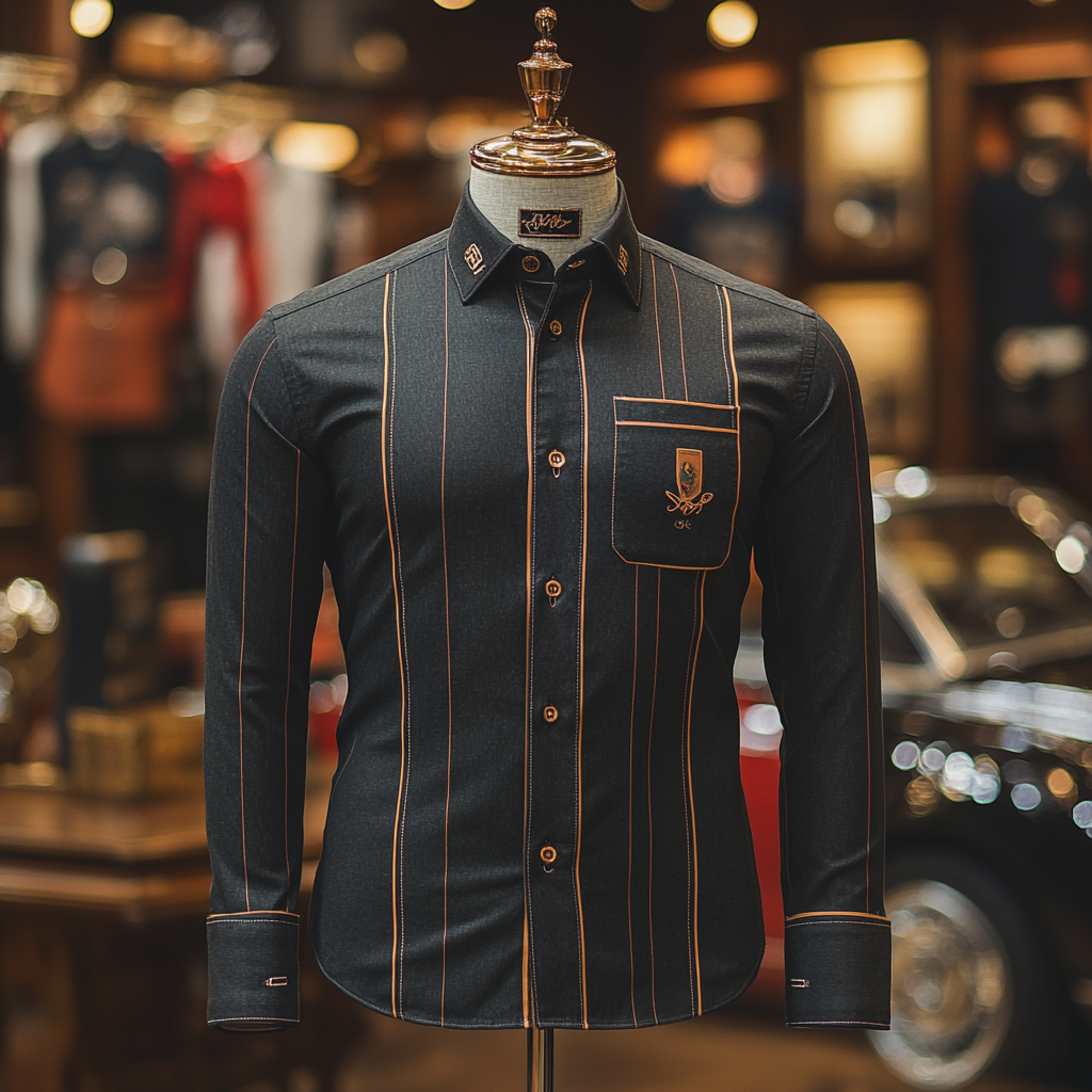 Vip business classic luxury high quality versatile men's fashion suit long-sleeved shirt
