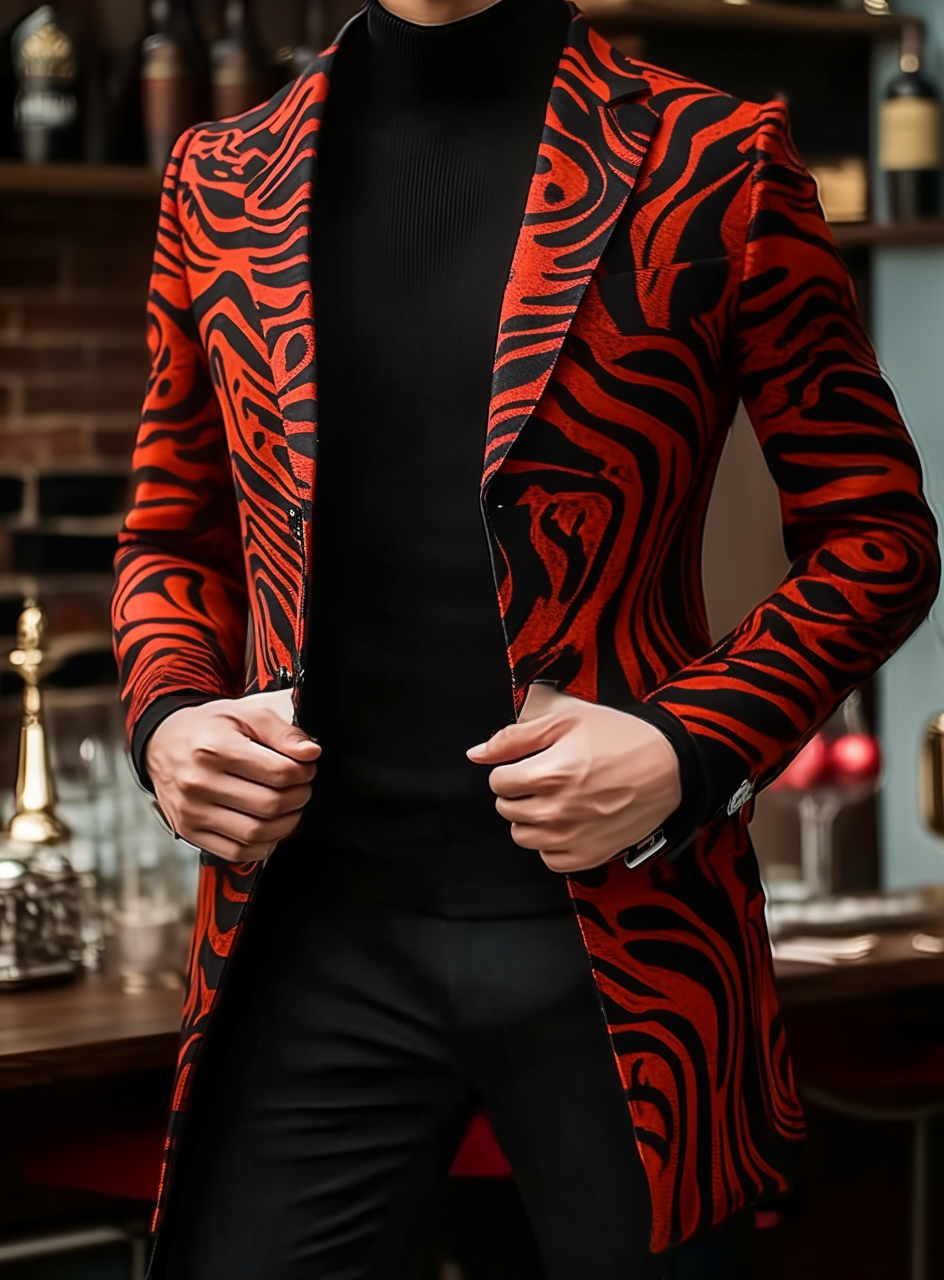 Casual Versatile Limited sale Men's Fashion High quality Jacket Coat