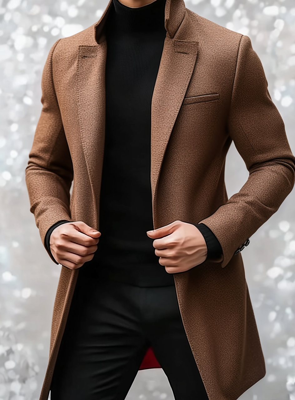 Casual Versatile Limited sale Men's Fashion High quality Jacket Coat