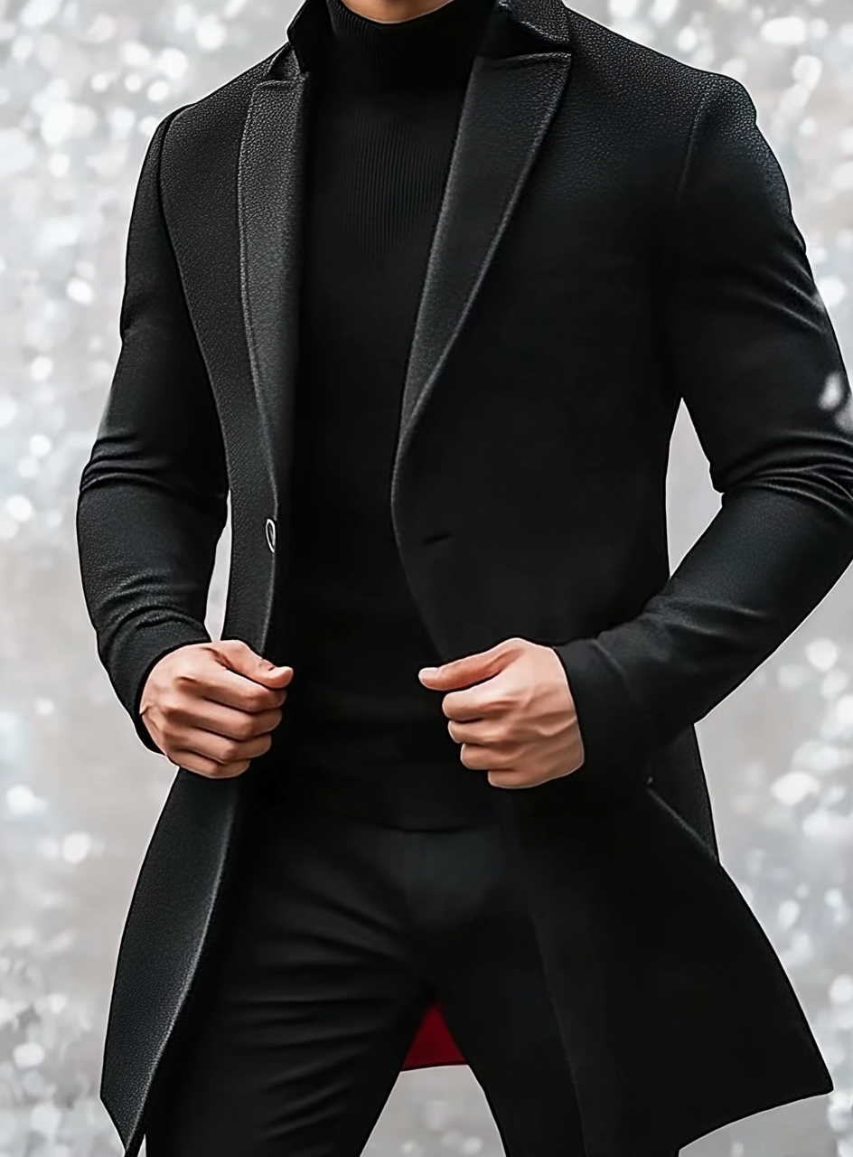 Casual Versatile Limited sale Men's Fashion High quality Jacket Coat