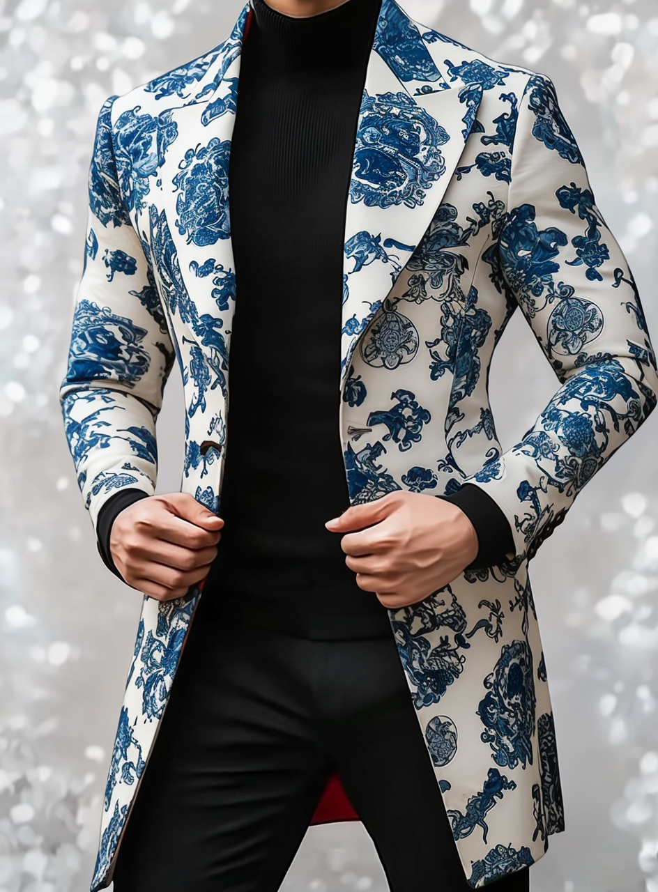 Casual Versatile Limited sale Men's Fashion High quality Jacket Coat