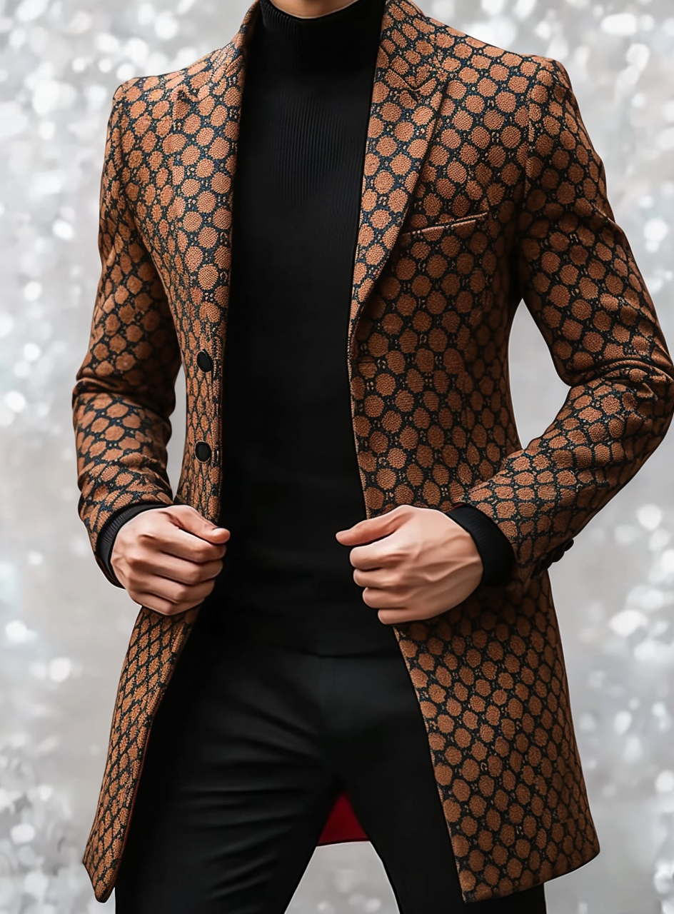 Casual Versatile Limited sale Men's Fashion High quality Jacket Coat