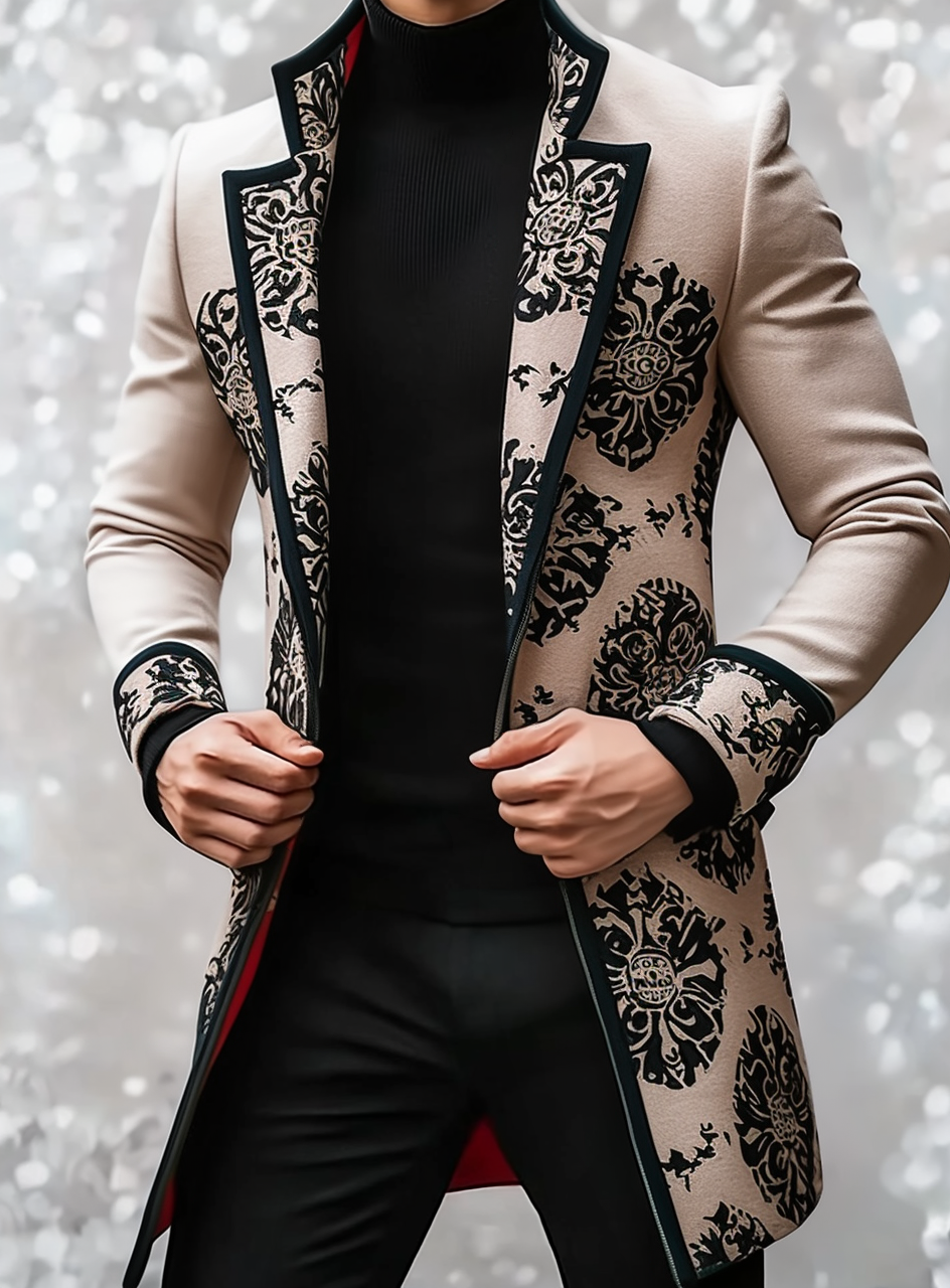 Casual Versatile Limited sale Men's Fashion High quality Jacket Coat