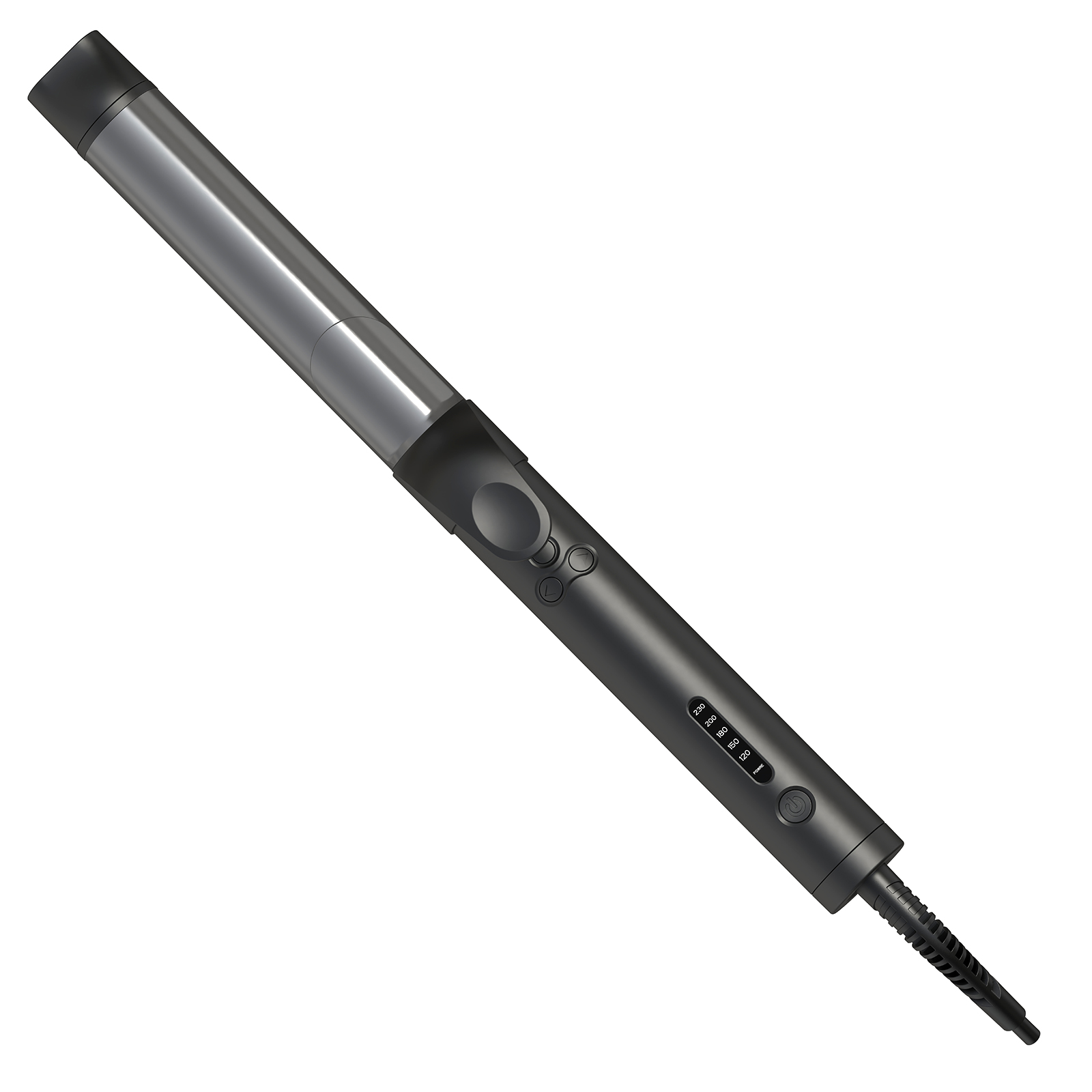 DOYOMI Hair Curing Tongs, 360°Automatic Rotating Hair Curlers, Ceramic Tourmaline Coating Large 32mm Ceramic curling iron Adjustable 5 Temper Suitable for All Hair Lengths Easy to Use