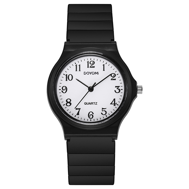 DOYOMI Quartz Analog Watch for Men | Water Resistant | Resin Case | Resin Band | Resin Glass | Three Hand Analog (HR, Min, SEC) | Classic Design 