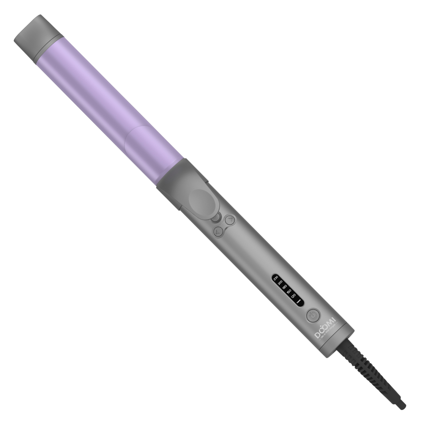 DOYOMI Hair Curing Tongs, 360°Automatic Rotating Hair Curlers, Ceramic Tourmaline Coating Large 32mm Ceramic curling iron Adjustable 5 Temper Suitable for All Hair Lengths Easy to Use