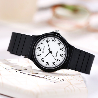 DOYOMI Quartz Analog Watch for Men | Water Resistant | Resin Case | Resin Band | Resin Glass | Three Hand Analog (HR, Min, SEC) | Classic Design 