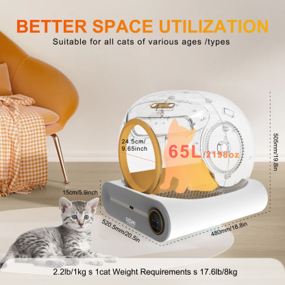 Self Cleaning Litter Box 825