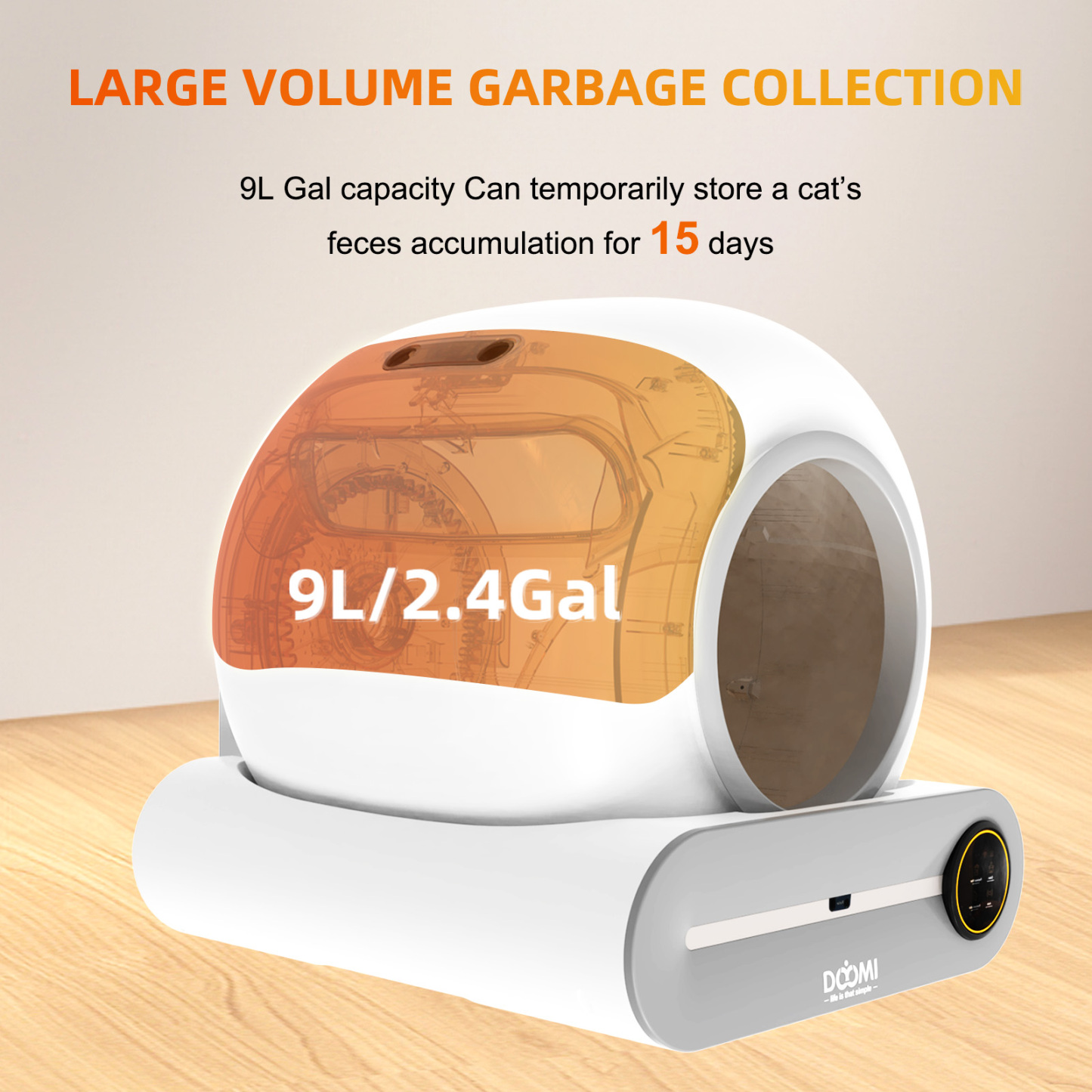 Self Cleaning Litter Box 825