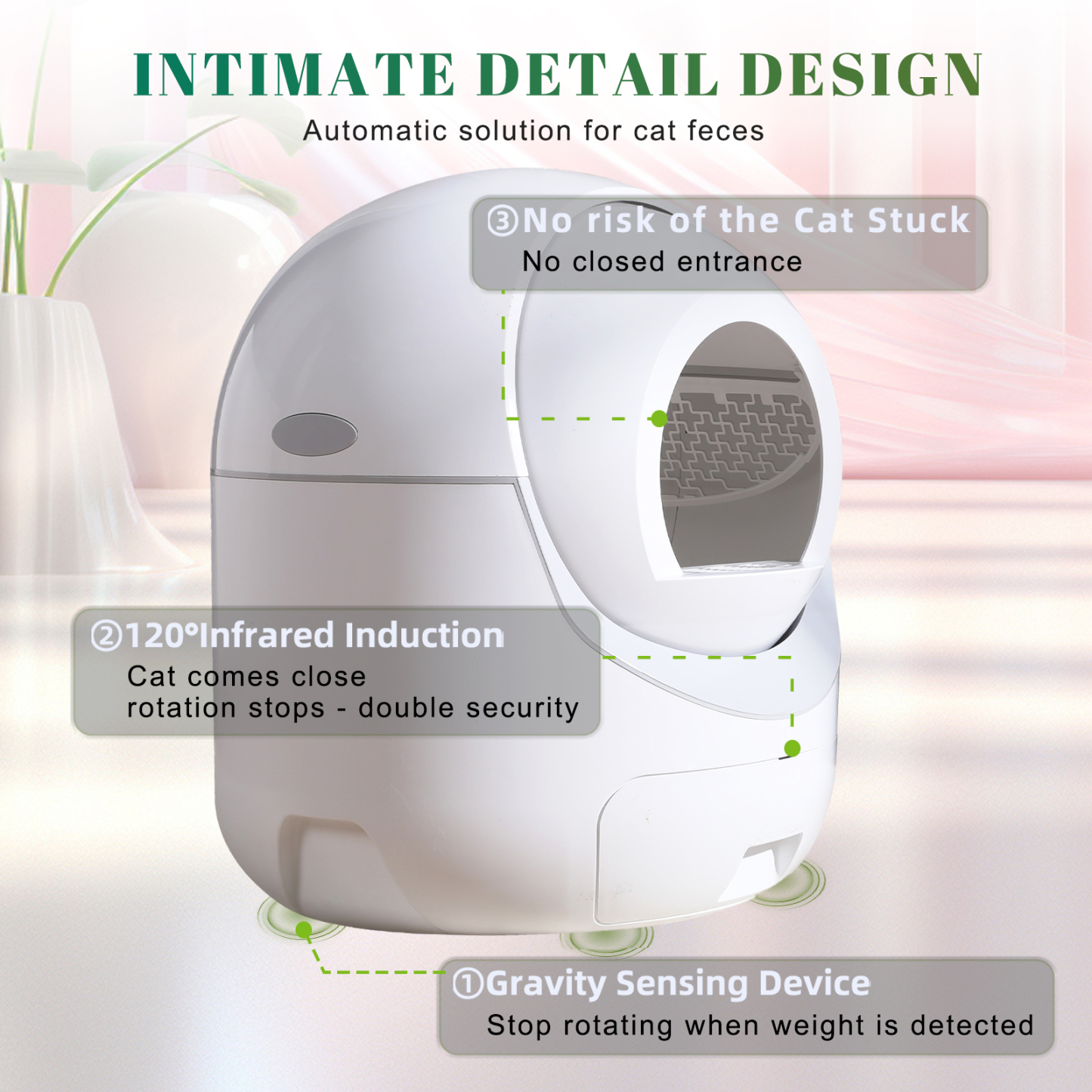 Self Cleaning Litter Box V2pro