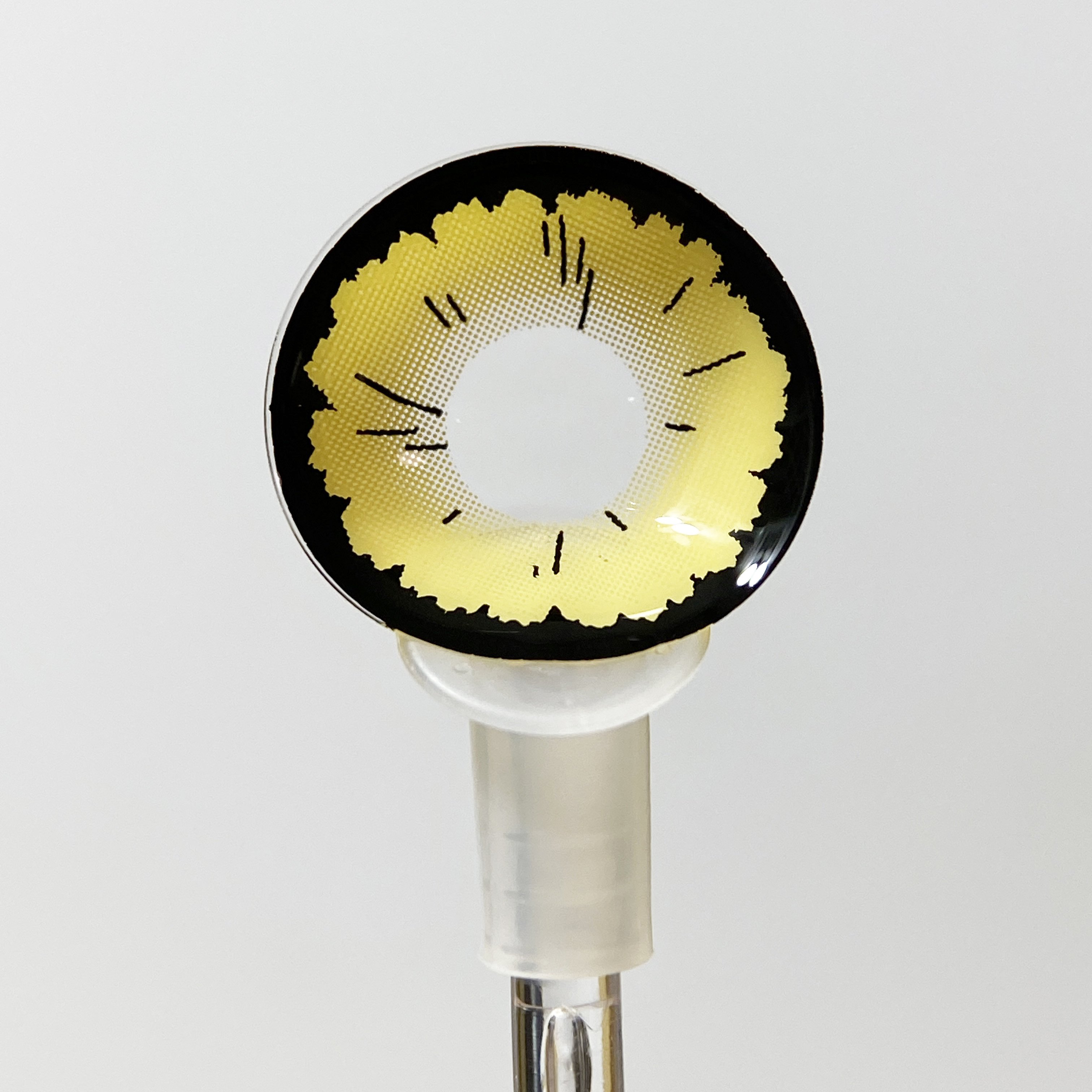 【TiNACON】Zombie Yellow 14.4mm Daily Watery Contact Lens 