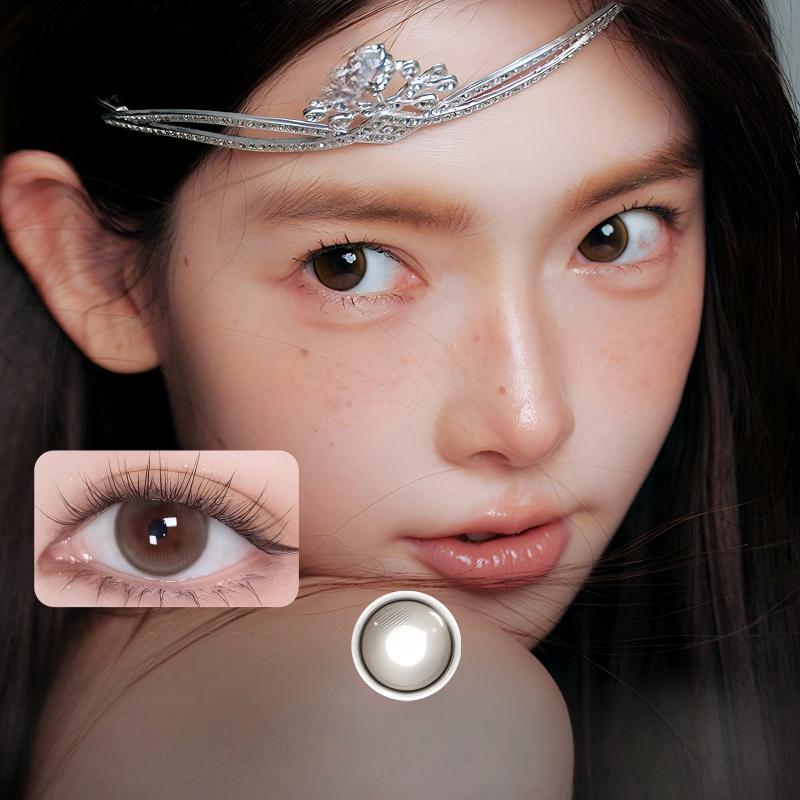 【TiNACON】Possible Brown 14.2mm Daily Watery Soft Contact Lens 