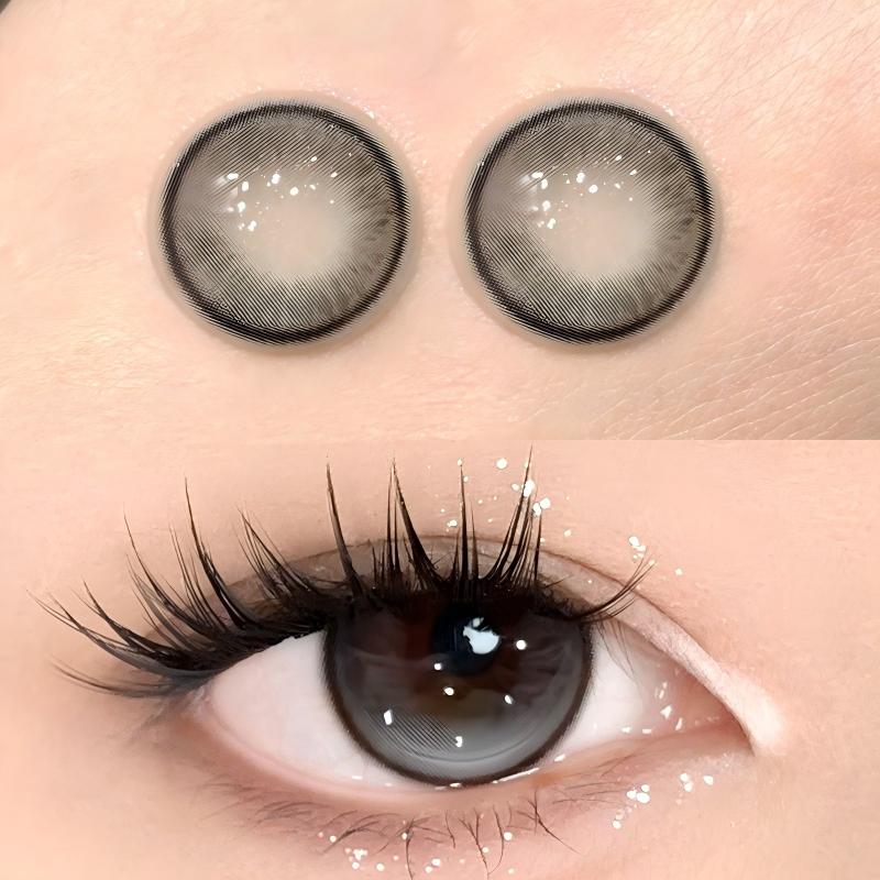 【TiNACON】Sweet Gray 14.5mm Daily  Watery Soft Contact Lens 