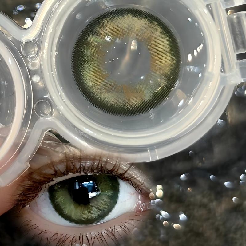 【TiNACON】Primeval Grove  14.2mm 6 months Watery Soft Contact Lens