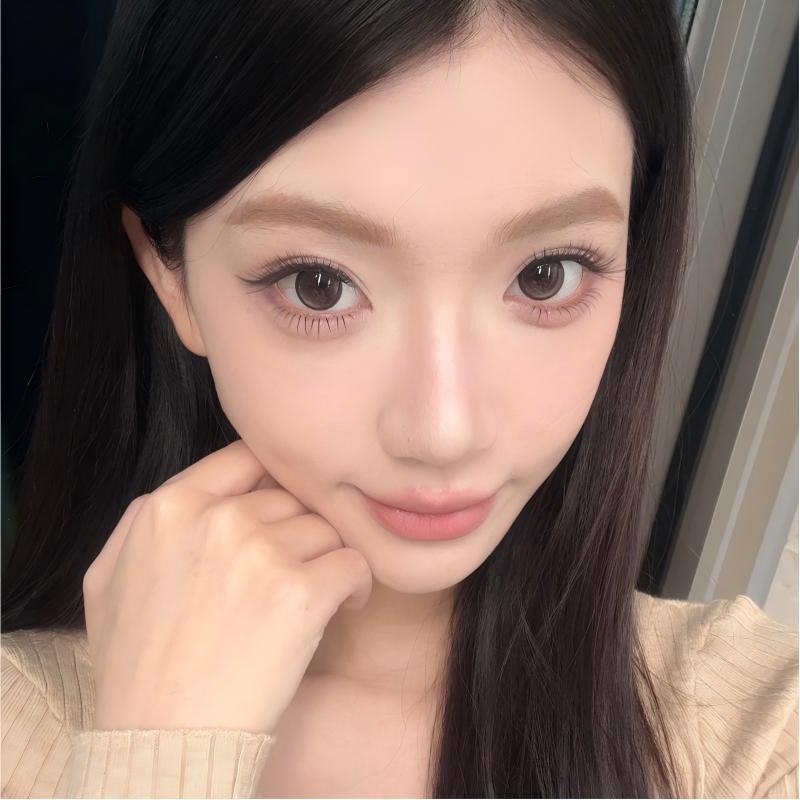 【TiNACON】Brewed Amber  14.5mm 6 months Watery Soft Contact Lens