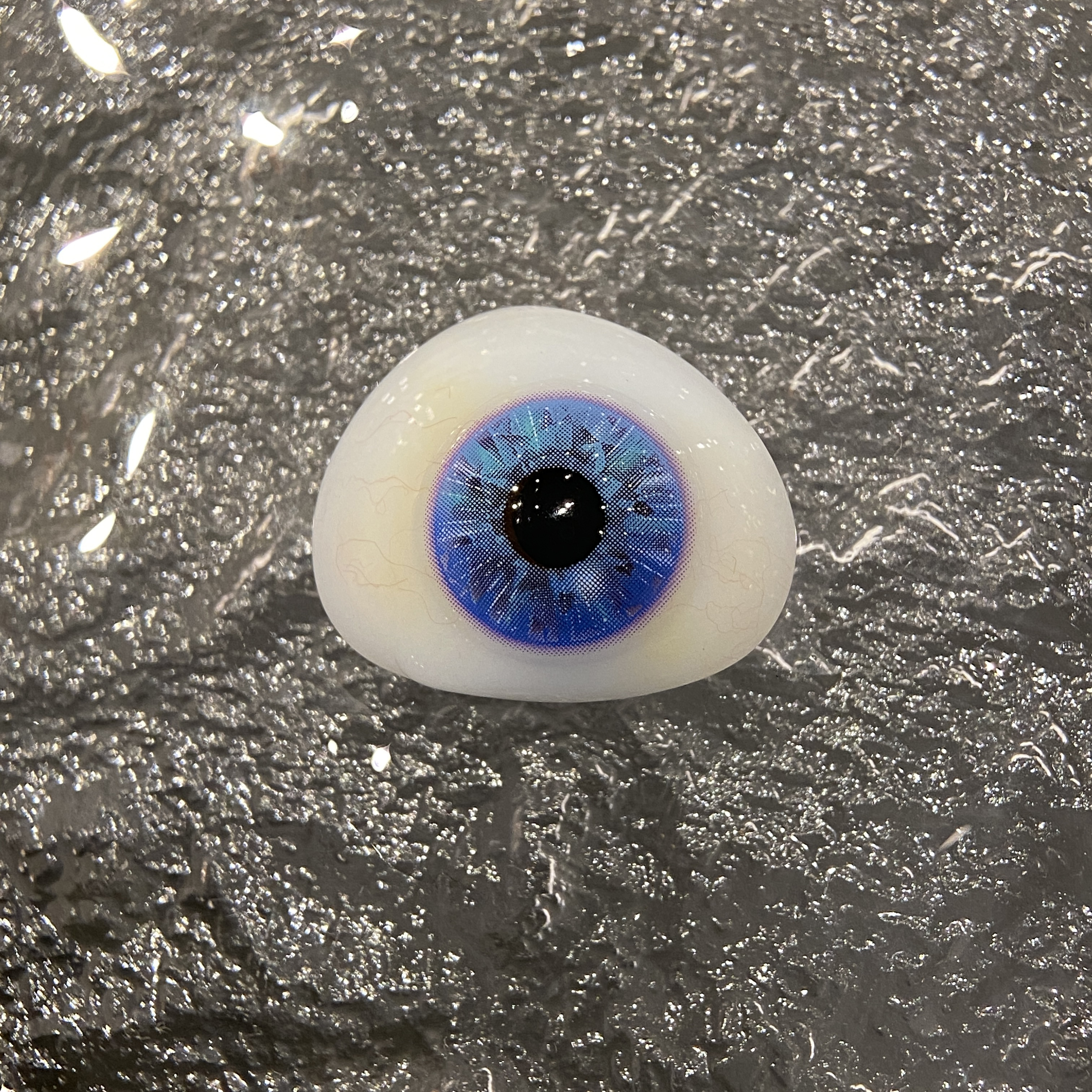 【TiNACON】Ocean Wave Blue Cosplay 14.2mm Daily Watery 2 Pieces Contact Lens 