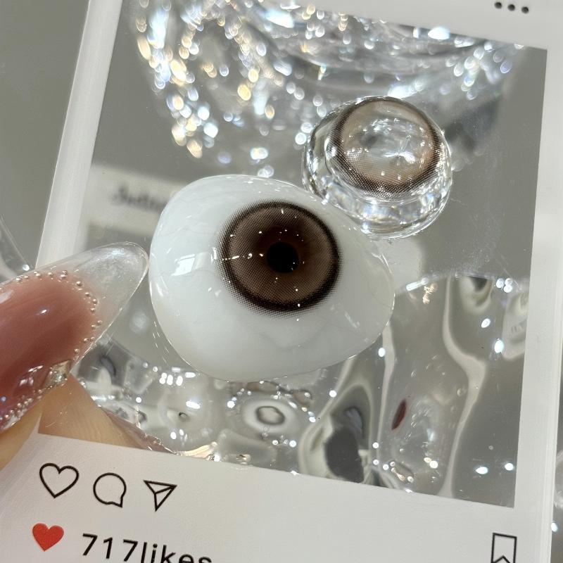【TiNACON】Mocha Doll 14.2mm Daily Watery Soft Contact Lens 