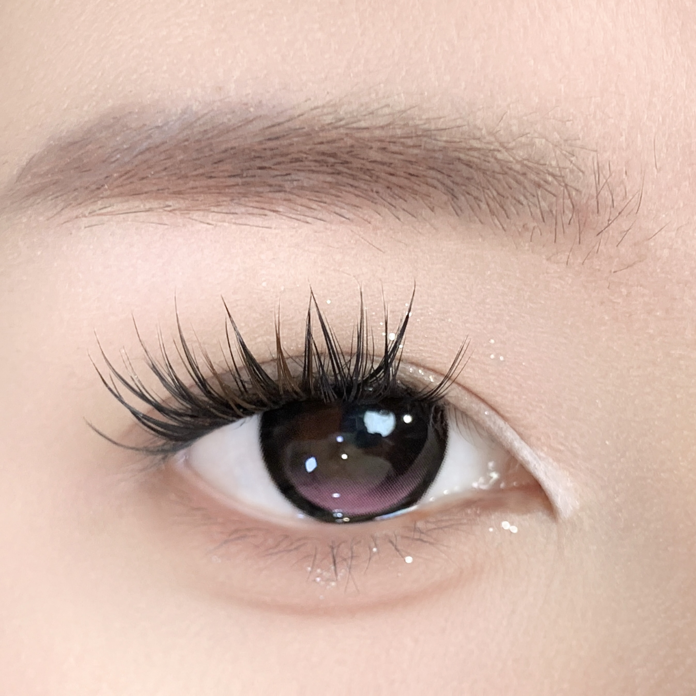 【TiNACON】Pink Blush 14.5mm 6 Months Natural Watery Soft Contact Lens 
