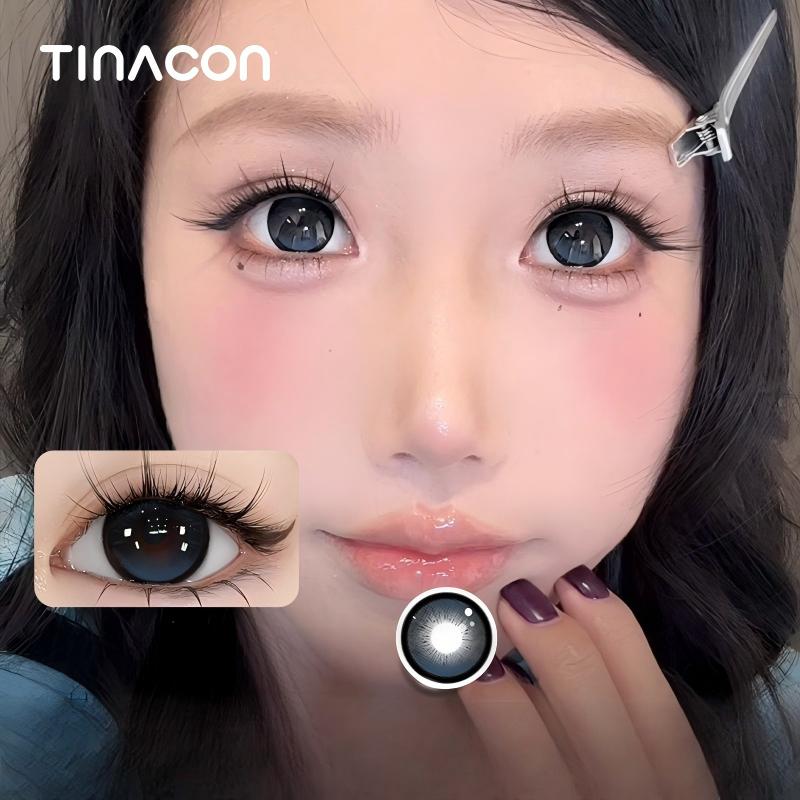 【TiNACON】Metro Blue 14.5mm 6 months Watery Soft Contact Lens