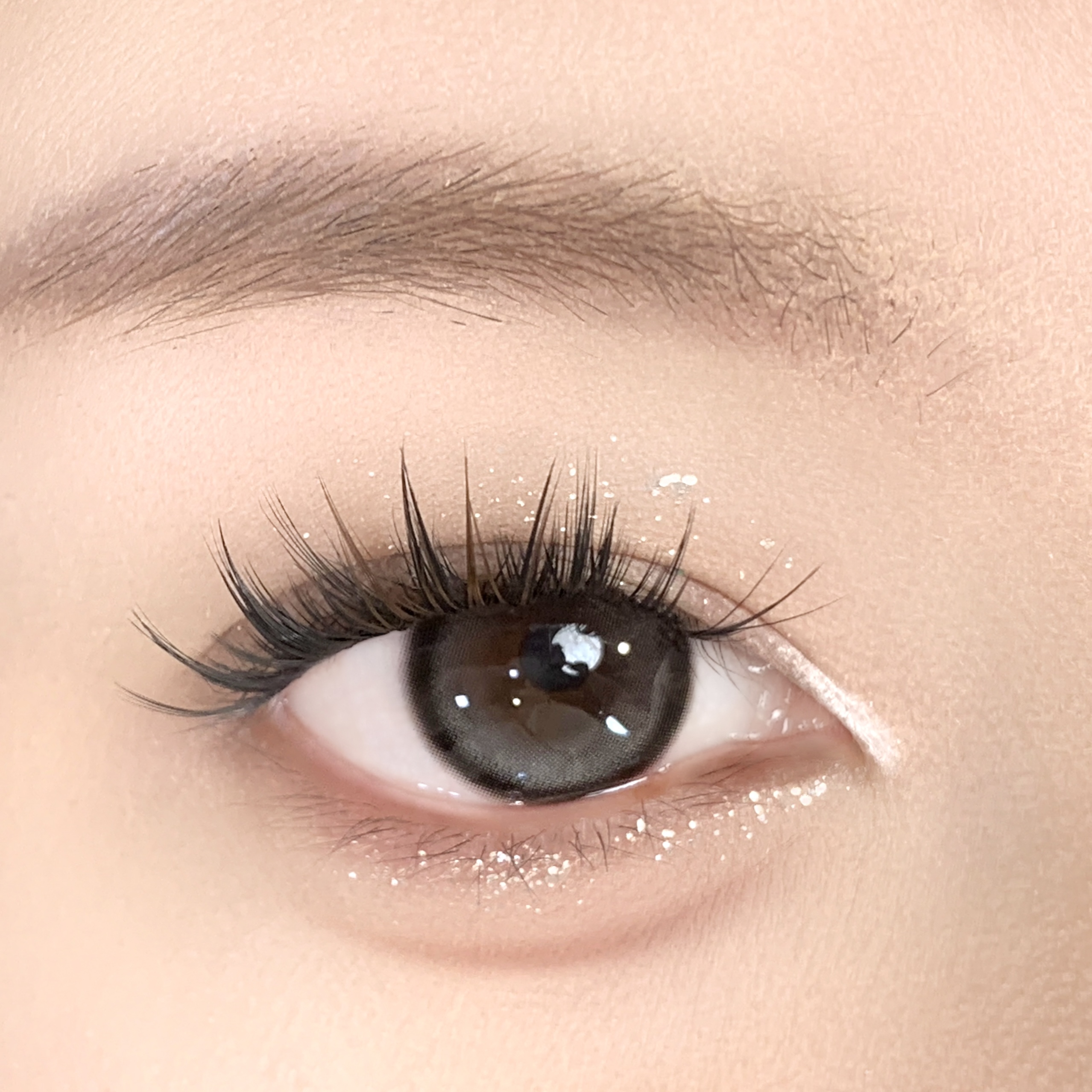 【TiNACON】Argent Aura 14.2mm Daily  Watery Soft Contact Lens 